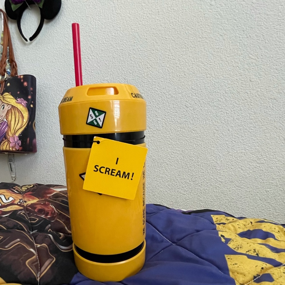 Monsters Inc Scream Can Scare Canister Tumbler